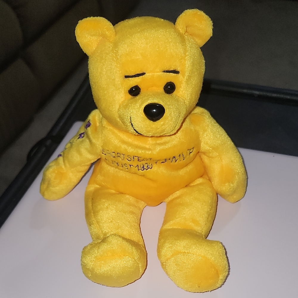 Reggie Jackson 44 Promo Stuffed Beanie Baby Bear Animal MVP Baseball player